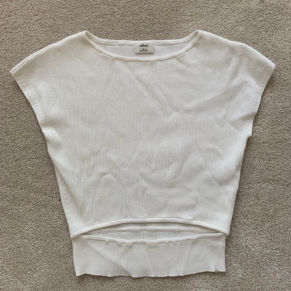 Wilfred Cut Out Knit Top - Picture 1 of 2